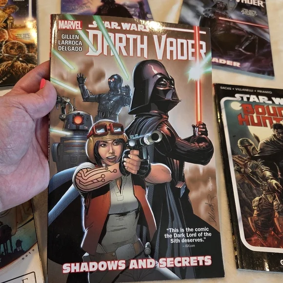 Star Wars Marvel Graphic Novel Lot - Darth Vader, Rogue One, Bounty Hunters (6) - Picture 6 of 14